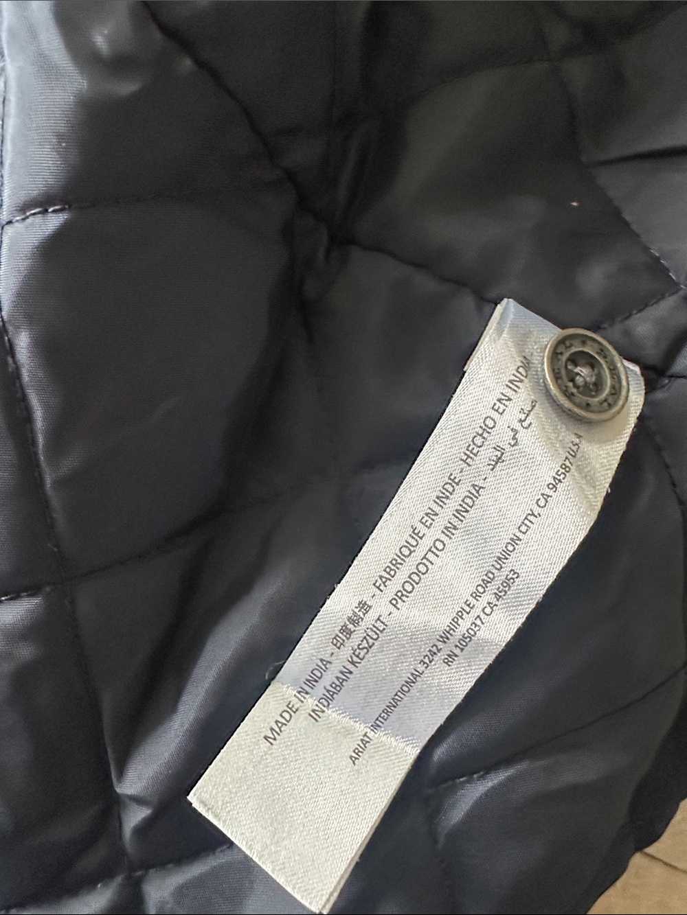 Ariat Navy Aztec-Pattern Button Front Jacket - Picture 8 of 10